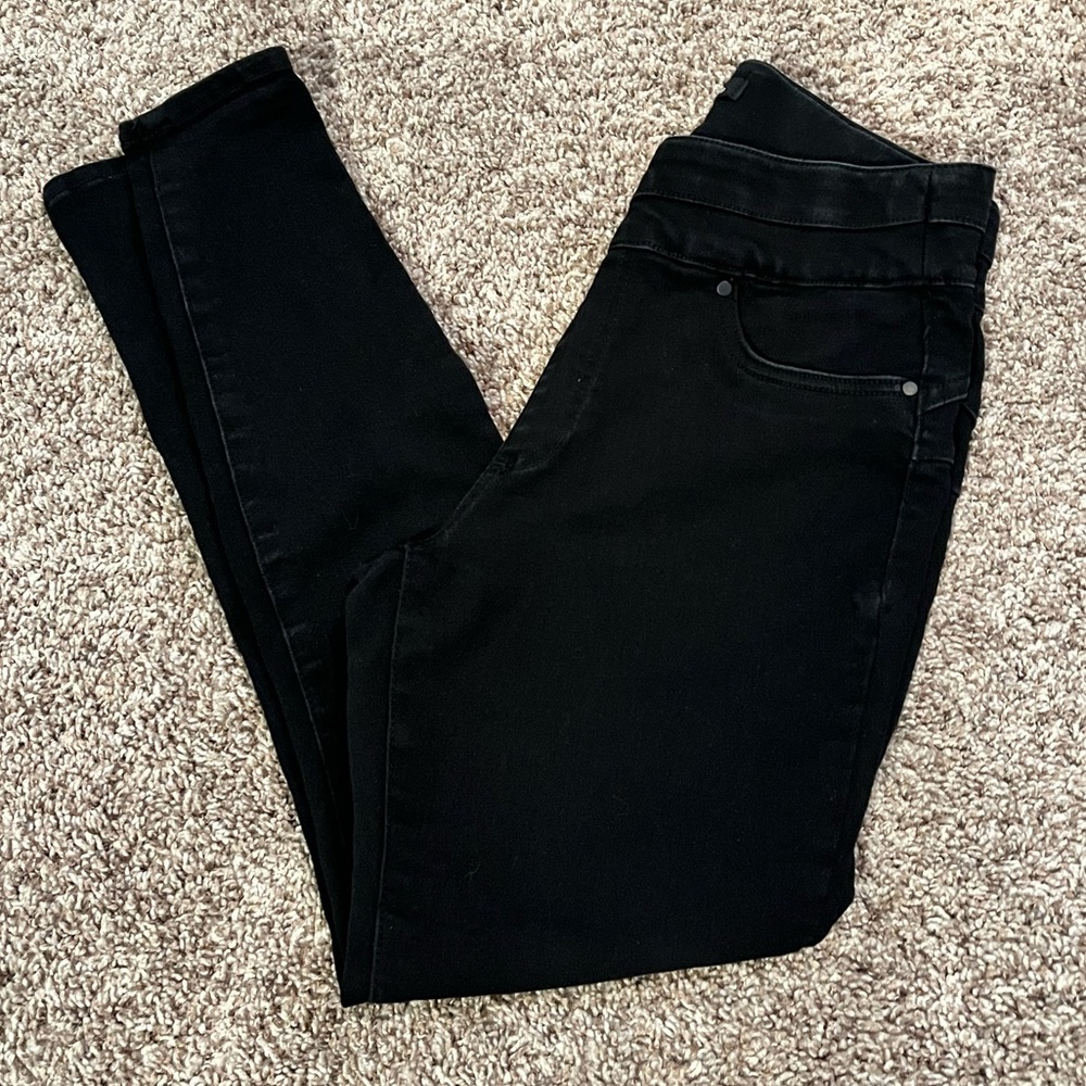 d.jeans Pull-On Black Denim Leggings